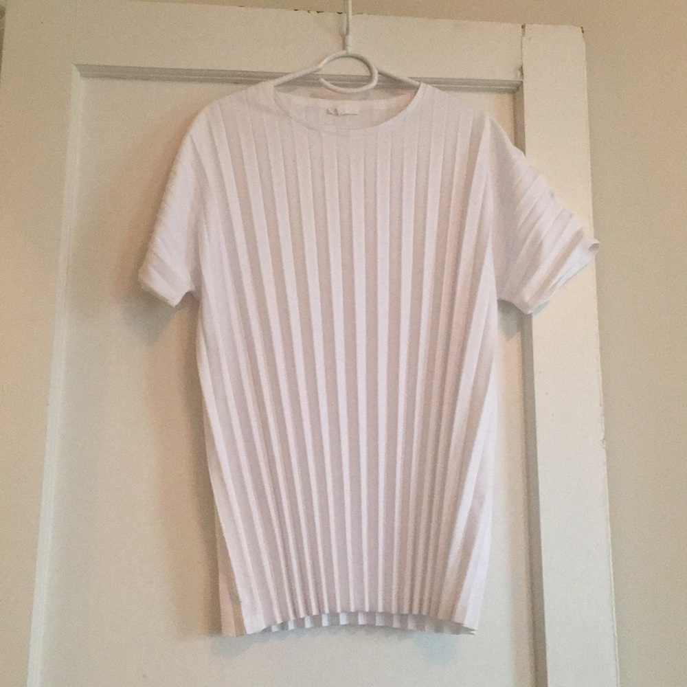 COS accordion shirt
